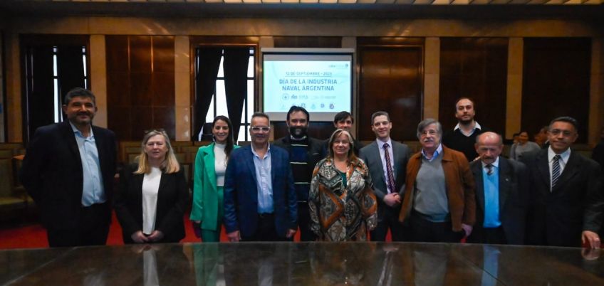 La Industria Naval Argentina conmemoró su día unida.